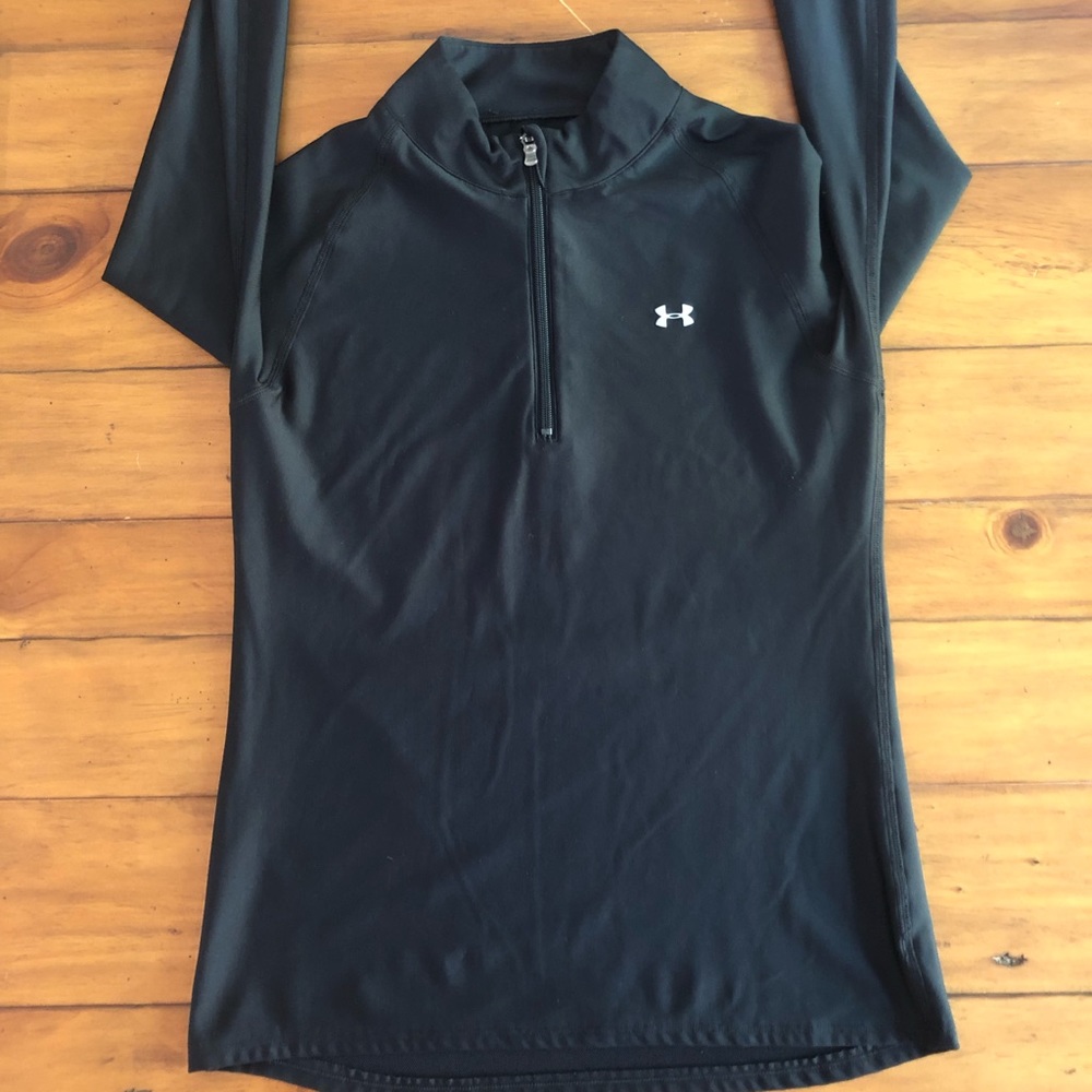 Under Armour Black 1/4 Zip Jacket